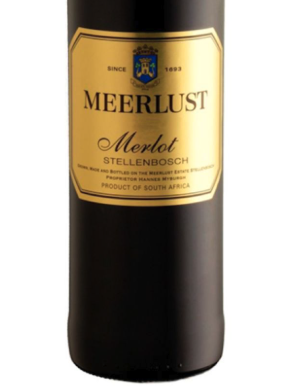 (image for) Meerlust Estate Merlot 2022 [TA 93]